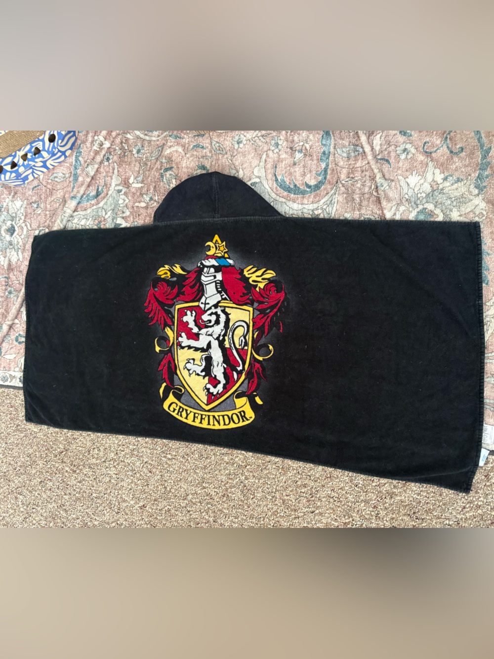 Harry Potter Gryffindor Hooded Bath Towel Wrap